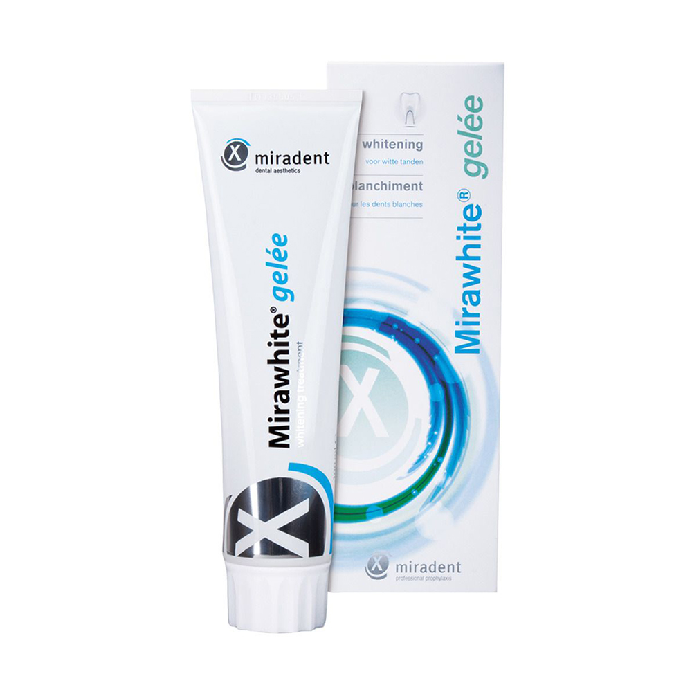 Зубна паста Miradent Mirawhite Gelee Toothpaste, 100 мл